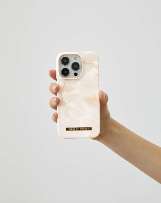 iPhone 15 Pro Hardcase Hülle Recycled (IDFC-I2361P-257) - Rose Pearl Marble