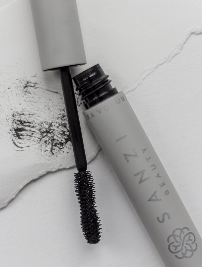 Sanzi Beauty Mascara Volume & Curl-Black With Eyelash Serum