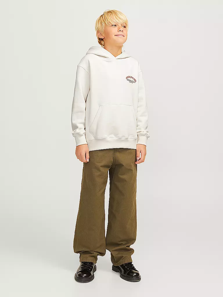 JACK & JONES Jungen Kapuzensweater - Hoodie JORFREDERIKSBERG beige