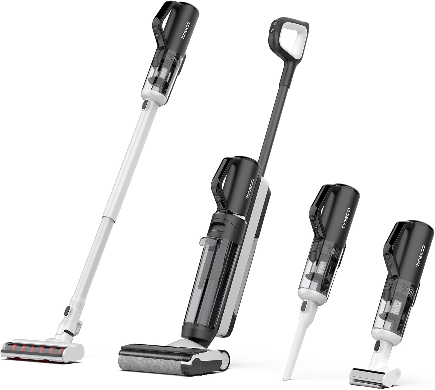 Kit d'aspirateur à main intelligent sans fil 3 en 1 Tineco Floor One S5 à puissance combinée