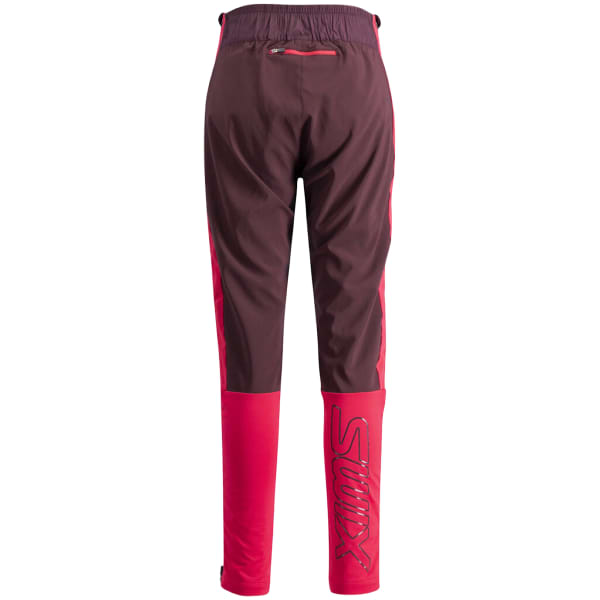 Pantalon ski de fond SWIX HORIZON PANT W DARK AUBERGINE/CERISE