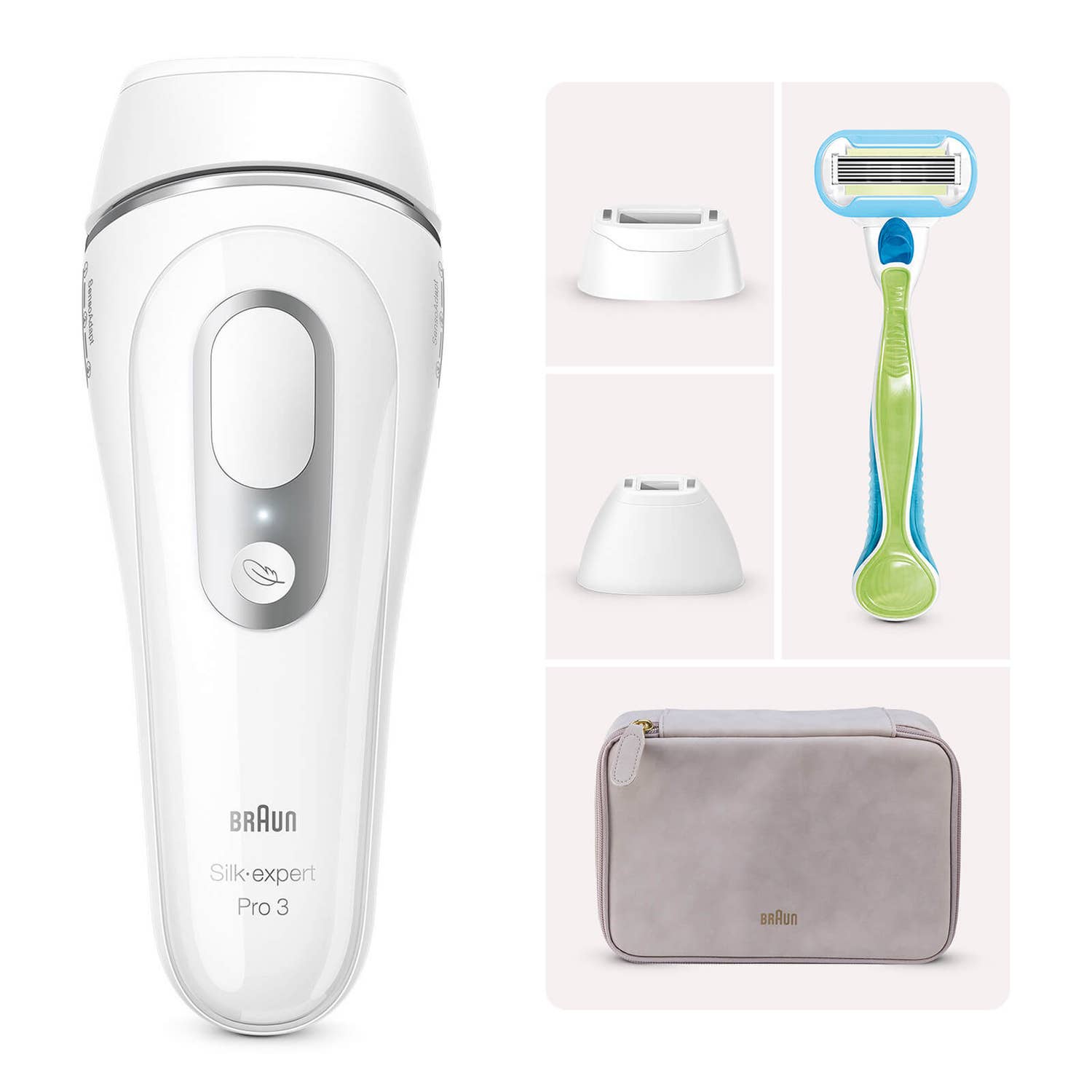 Braun Silk-Expert Pro 3 PL3133 IPL für Damen & Herren, dauerhafte sichtbare Haarentfernung