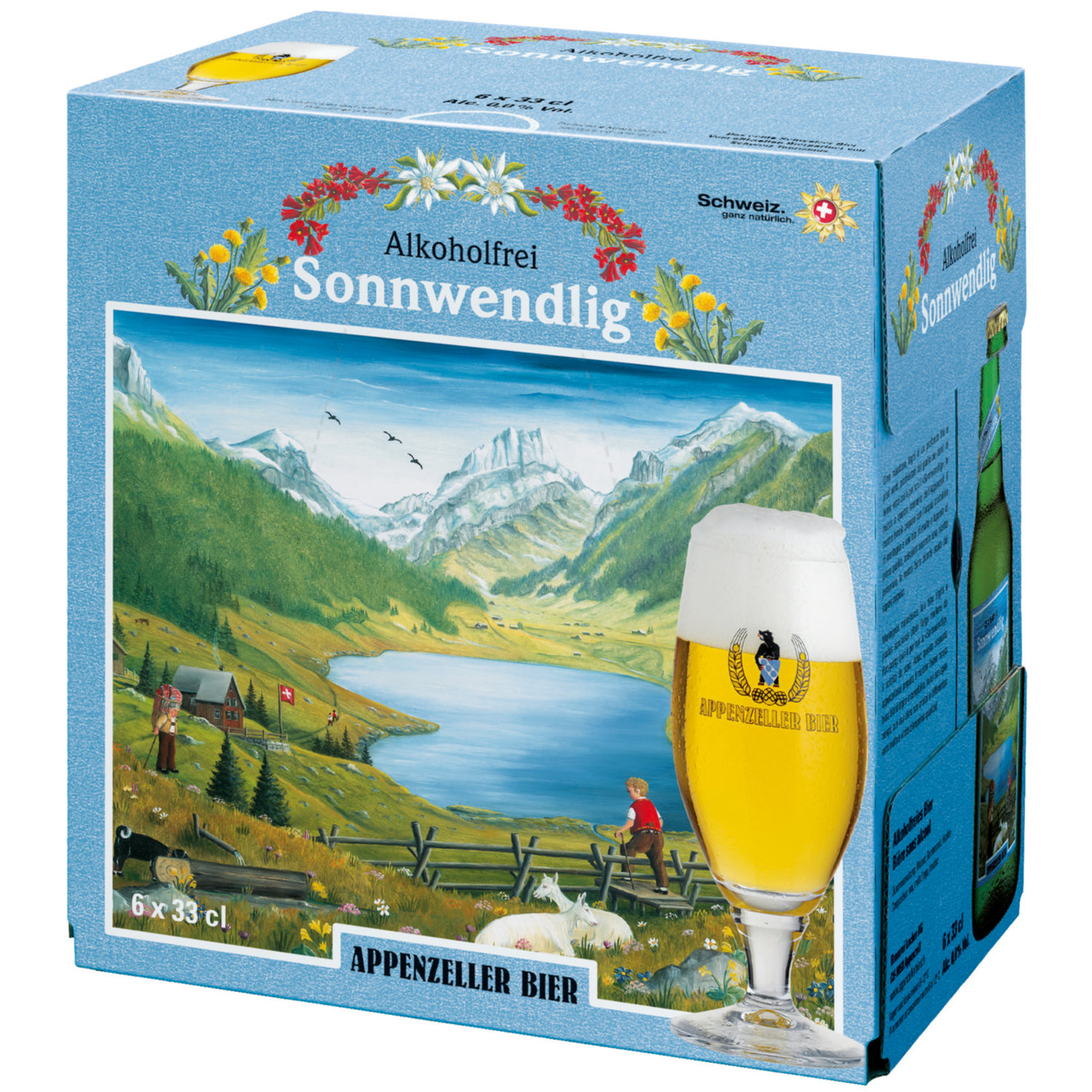Appenzeller Bier Sonnwendlig alkoholfrei 6x33cl -198cl