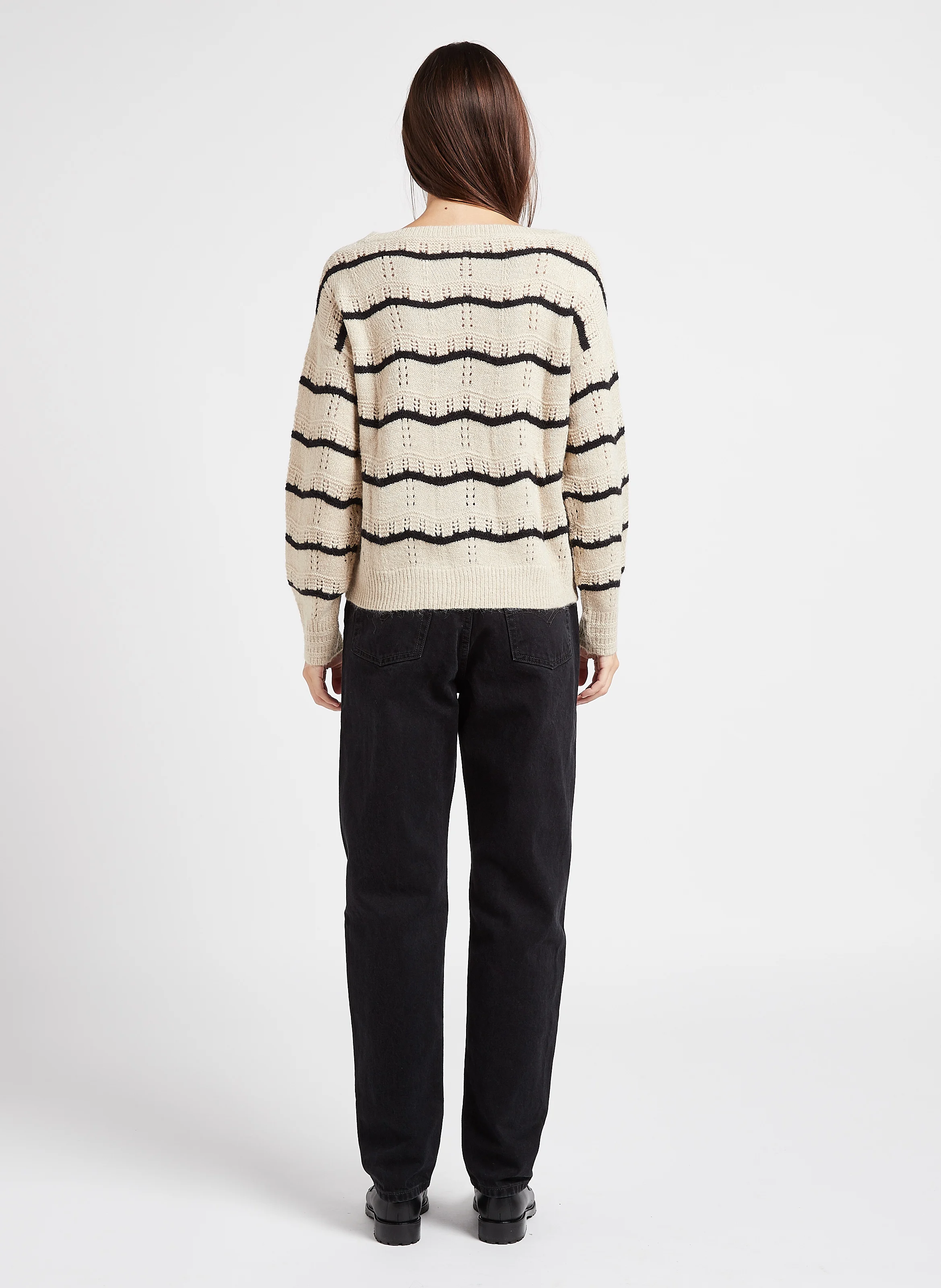 501 81 - Jean droit en coton | Noir