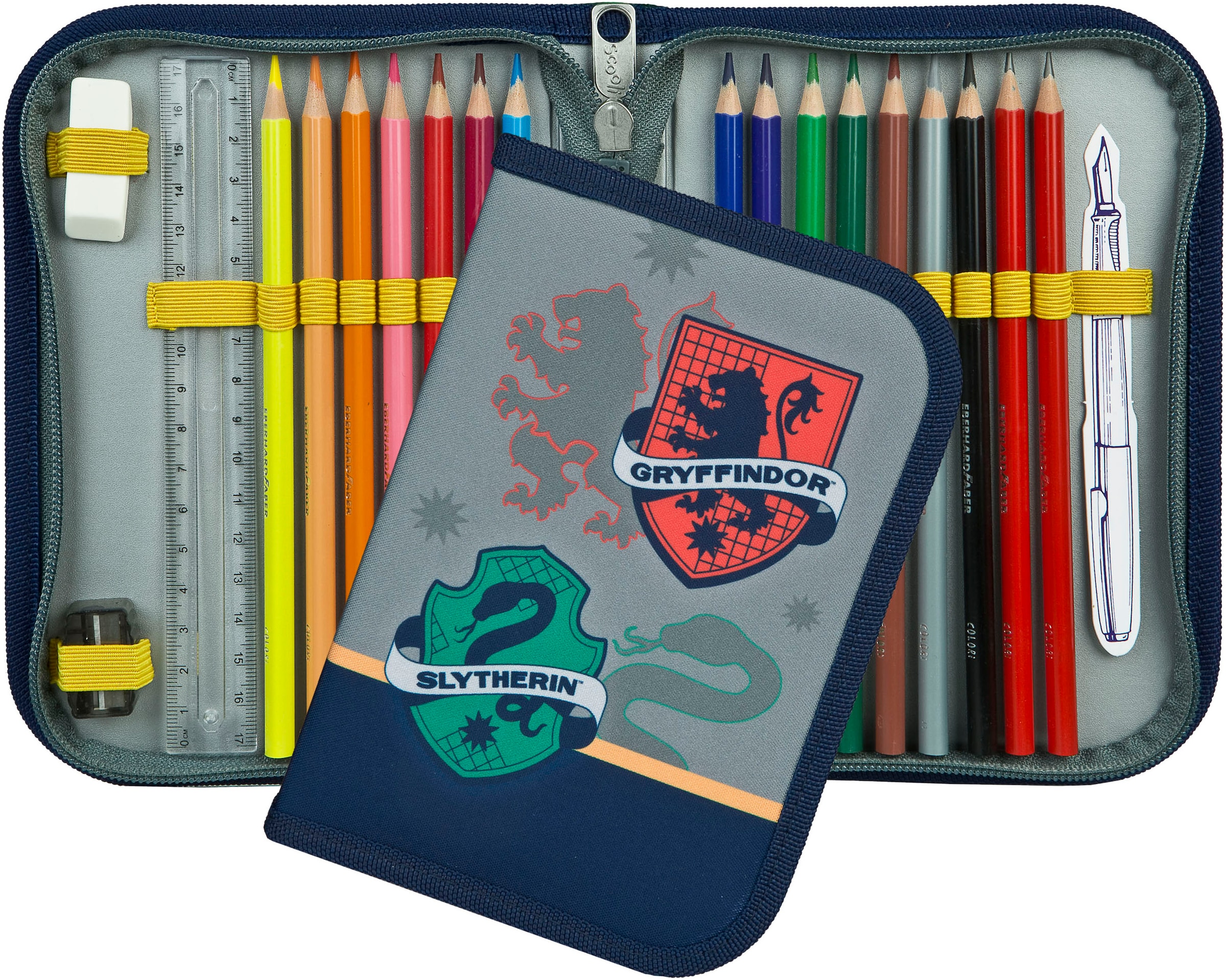 Scooli Schulranzen »EasyFit, Harry Potter Hogwarts« Reflektoren