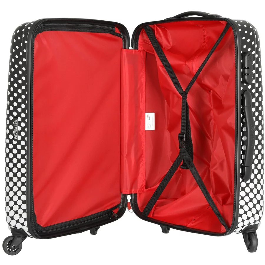 American Tourister  Alfatwist 2.0 - 4-Rollen-Trolley M 6524 Minnie Mouse Polka Dot