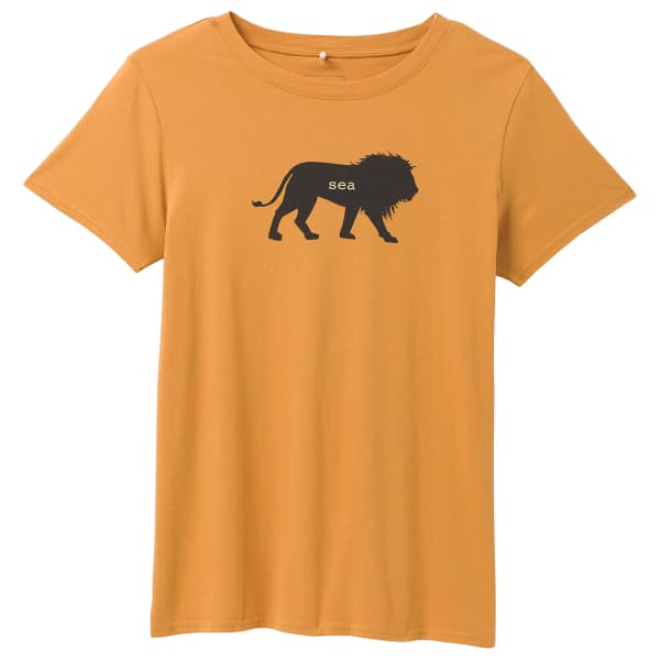 T-shirt PRANA WOMEN'S JOURNEYMAN TEE 2.0 W SOLSTICE SEA LION