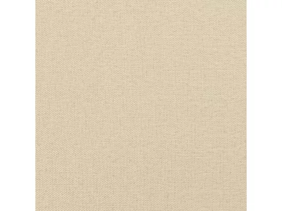 Ensemble de canapés 2 pièces avec coussins crème tissu
