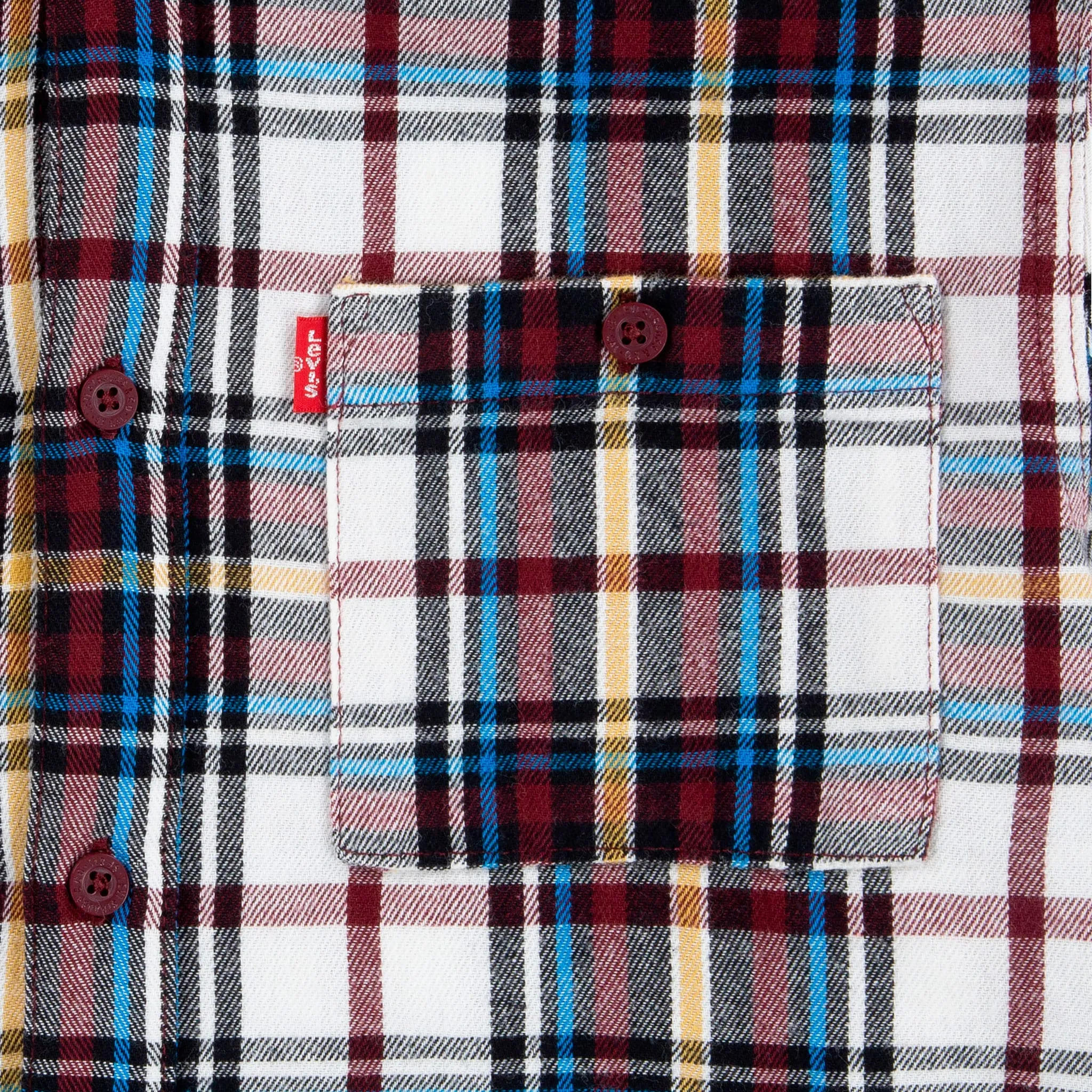 Levi's Chemise Capuchon Carreaux 8-18ans