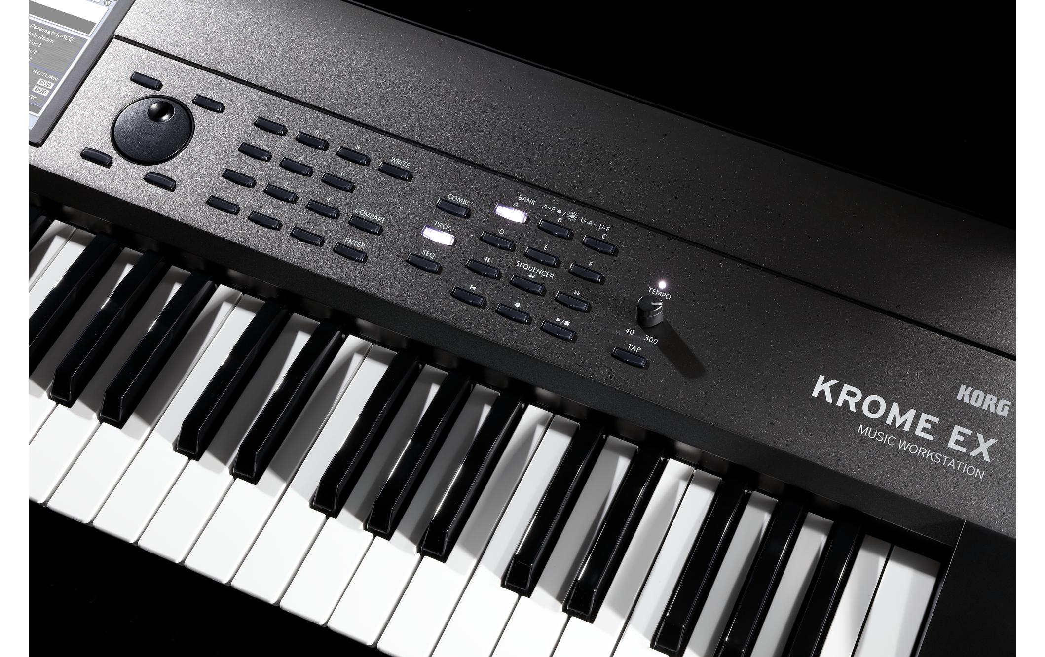 Workstation KROME EX 73<br>Synthesizer Workstation mit 73 Tasten