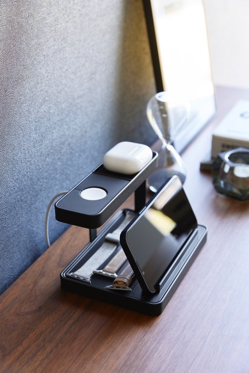 Yamazaki Smart Device Oplaadstandaard - Tower - Zwart
