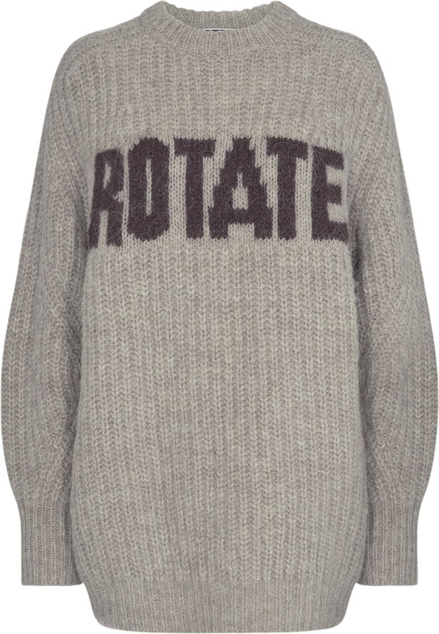 ROTATE Birger Christensen Knitted Logo Sweater Atmosphere