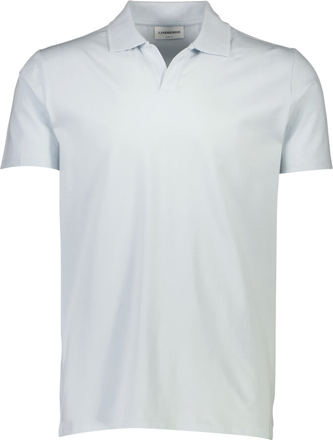 Lindbergh Stretch polo shirt S/S Blå