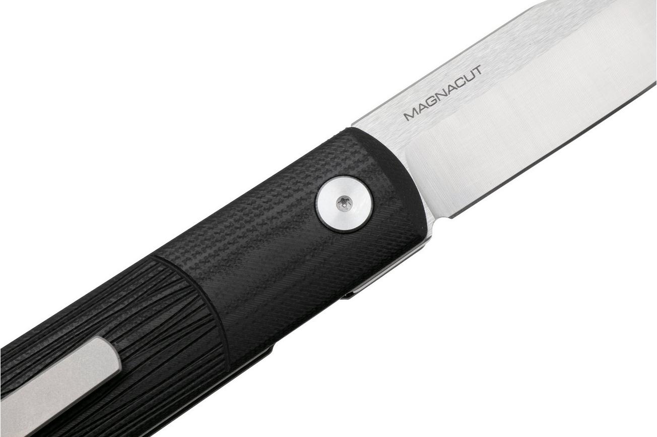 Böker BRLW 110670, Satin MagnaCut, Black G10 zakmes