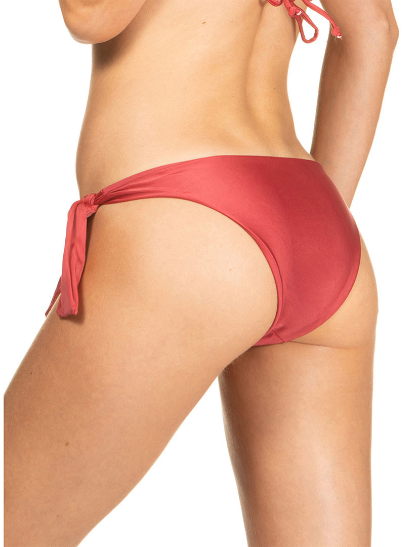 Red Smooth Bikini Pants