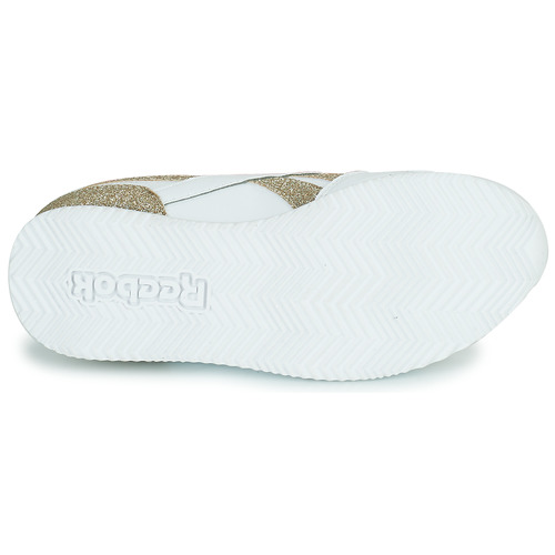 Reebok Classic - REEBOK ROYAL CL JOG - Blanc / Doré