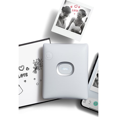 instax SQUARE Link printer - Ash White