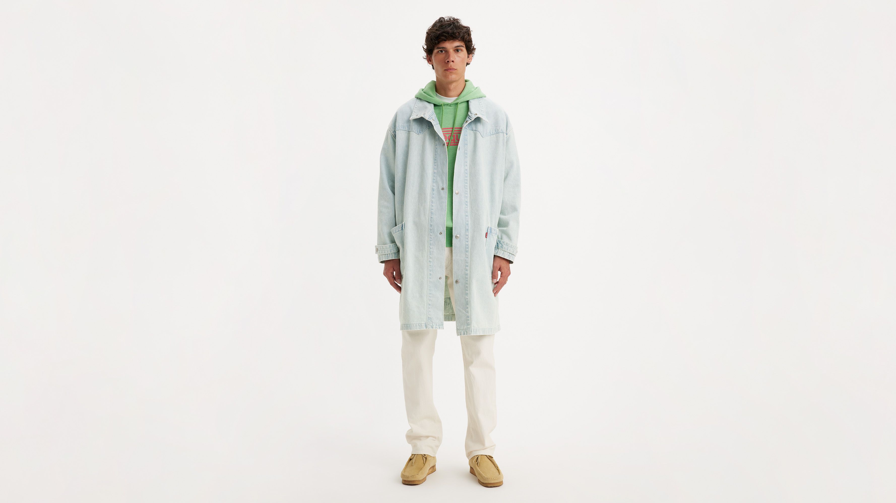 Veste Western denim - Toile Indigo First Take - Bleu