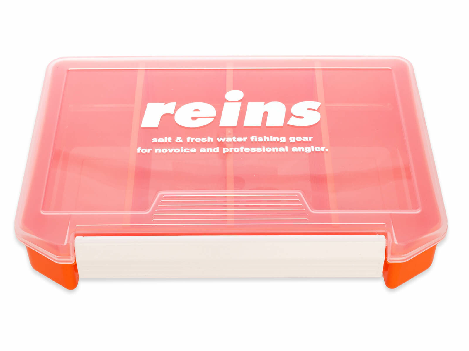 reins Lure Case 3010 Orange / Clear