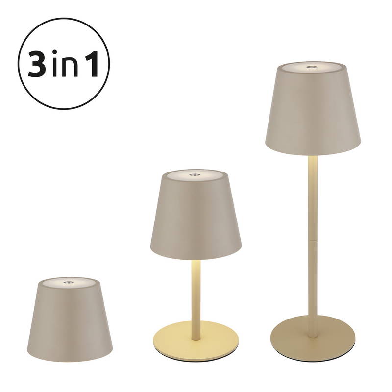 Globo Lighting Tischleuchte 3 in 1 VANNIE