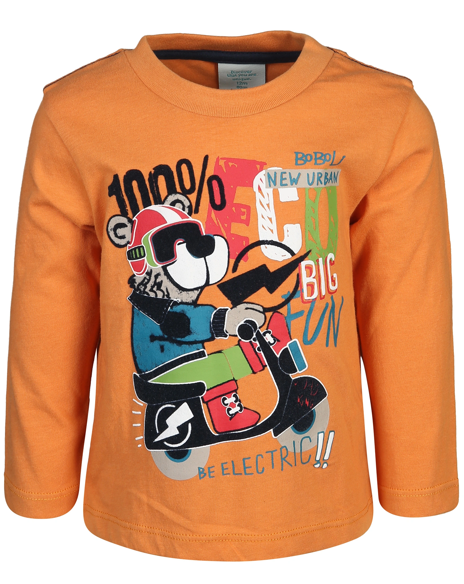 Langarmshirt SCOOTER in orange