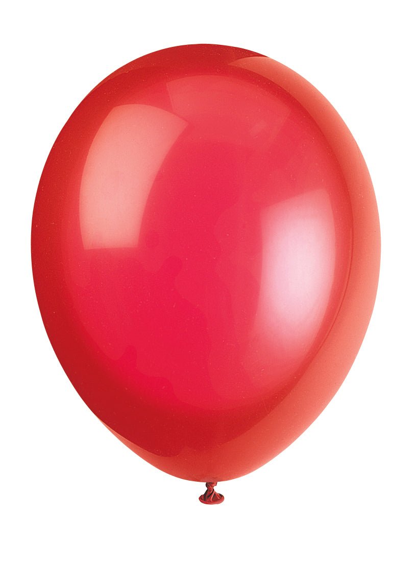 Rode Ballonnen 30cm 10st