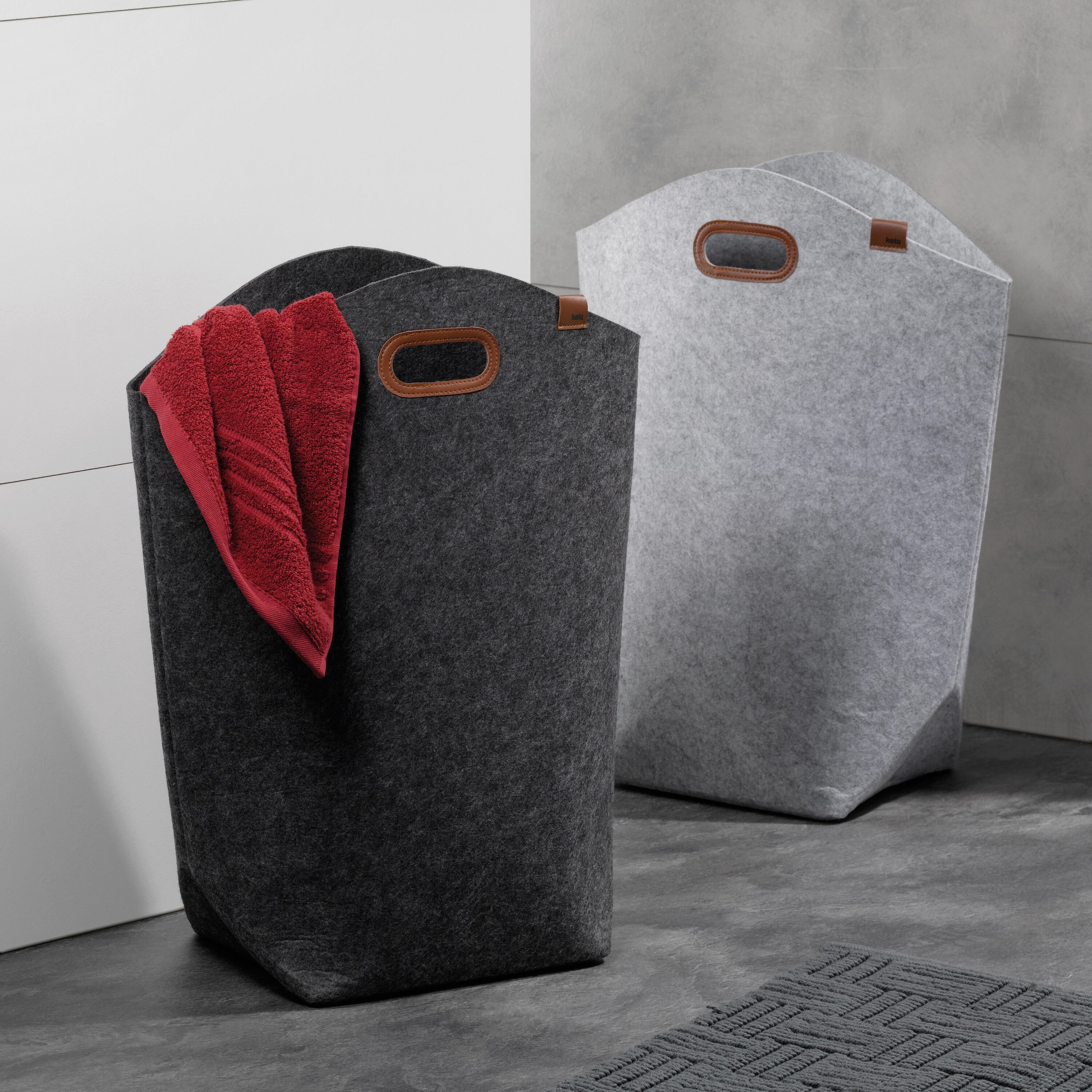 Kela Fay Wasmand H 61 cm - Grijs