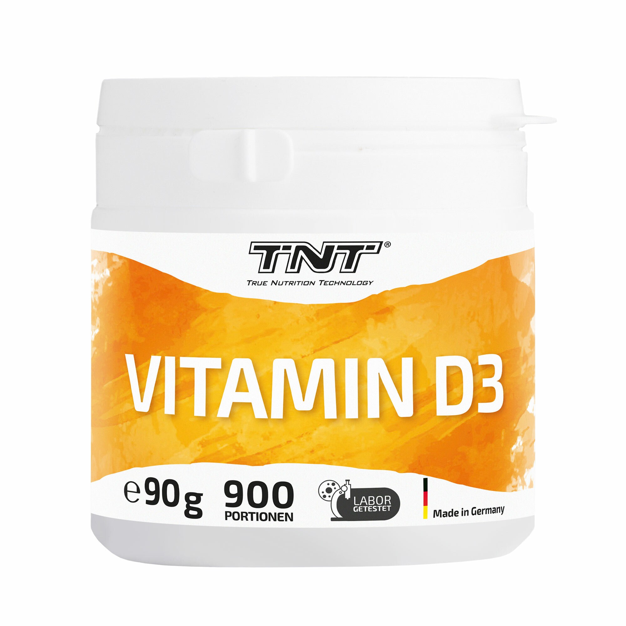 TNT Vitamin D3 als Pulver mit Dosierlöffel zum selber dosieren