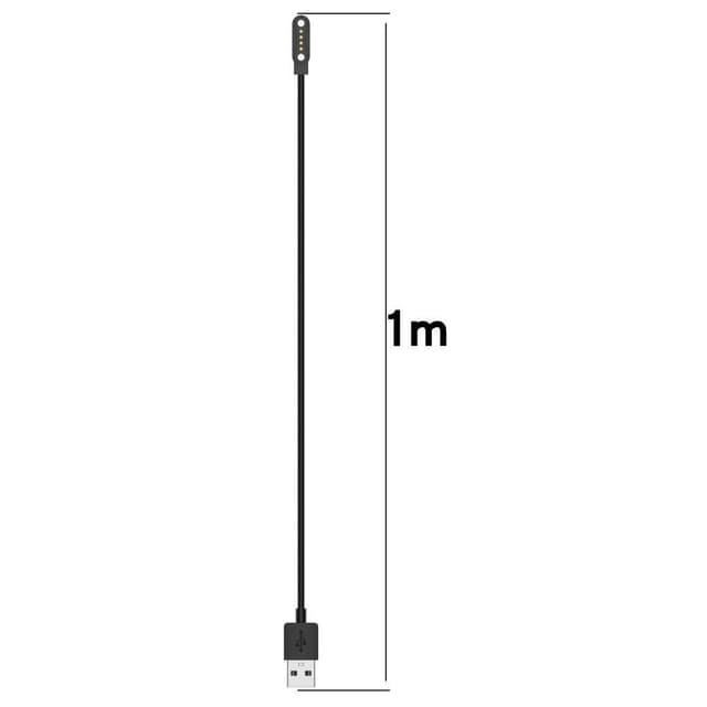 Til TicWatch GTH 2 Smart Watch 1m USB-opladningskabel