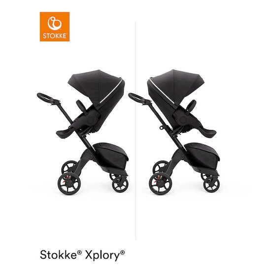 Poussette Xplory X   Rich Black        de               Stokke®