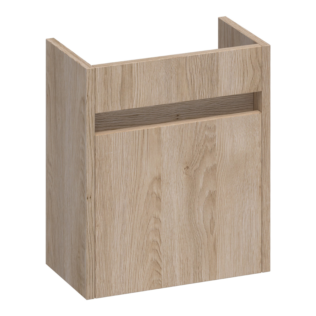 Brauer Adore fonteinkast 40cm met 1 deur rechtsdraaiend sunlit