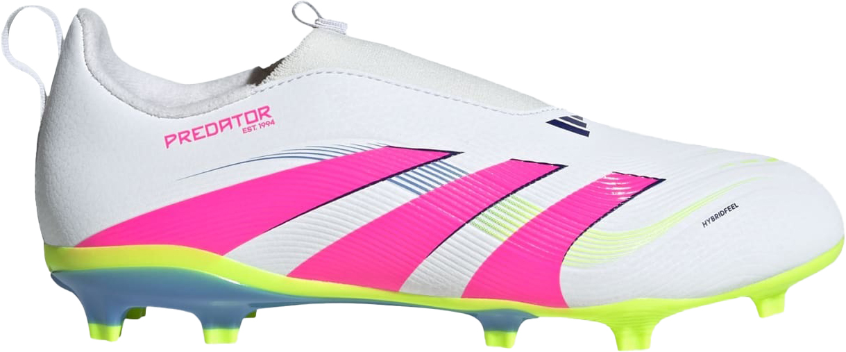 Predator League LL FG/MG Junior Cloud White/Lucid Pink/Lucid Lemon