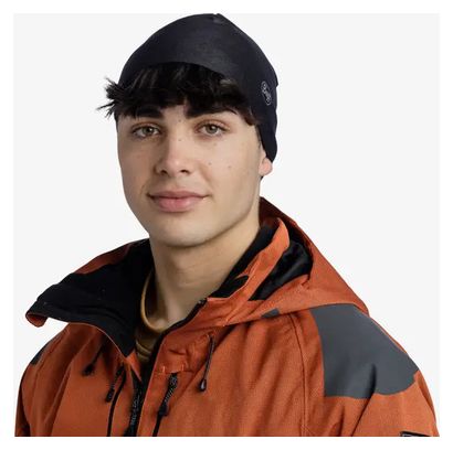 Bonnet Buff Solid Noir Unique