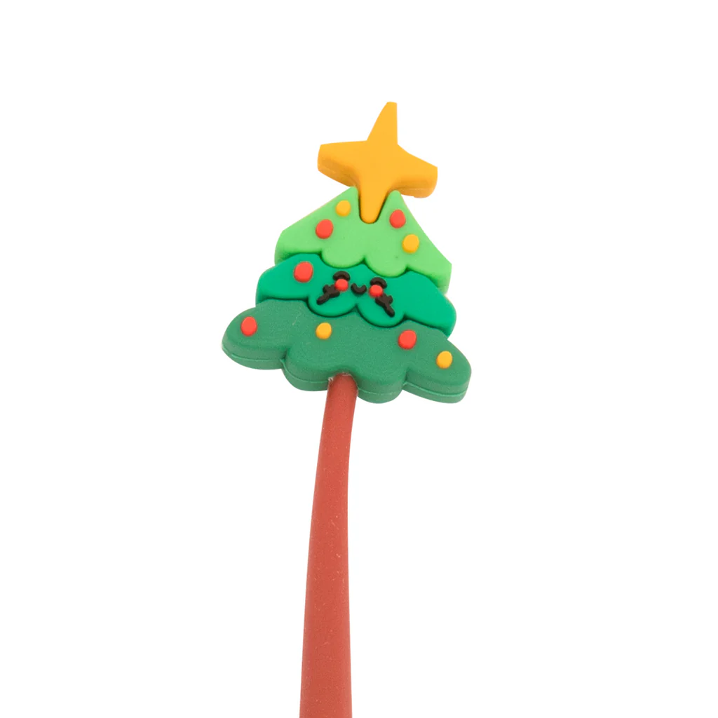 Caneta Flexível - Christmas Tree