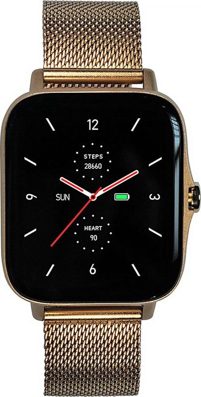 Maxcom - FW55 Aurum Pro - Smartwatch - Goud - Gezondheidsmonitor