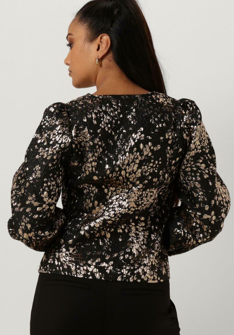 SELECTED FEMME gouden selected femme top slfpaula golden leo ls top
