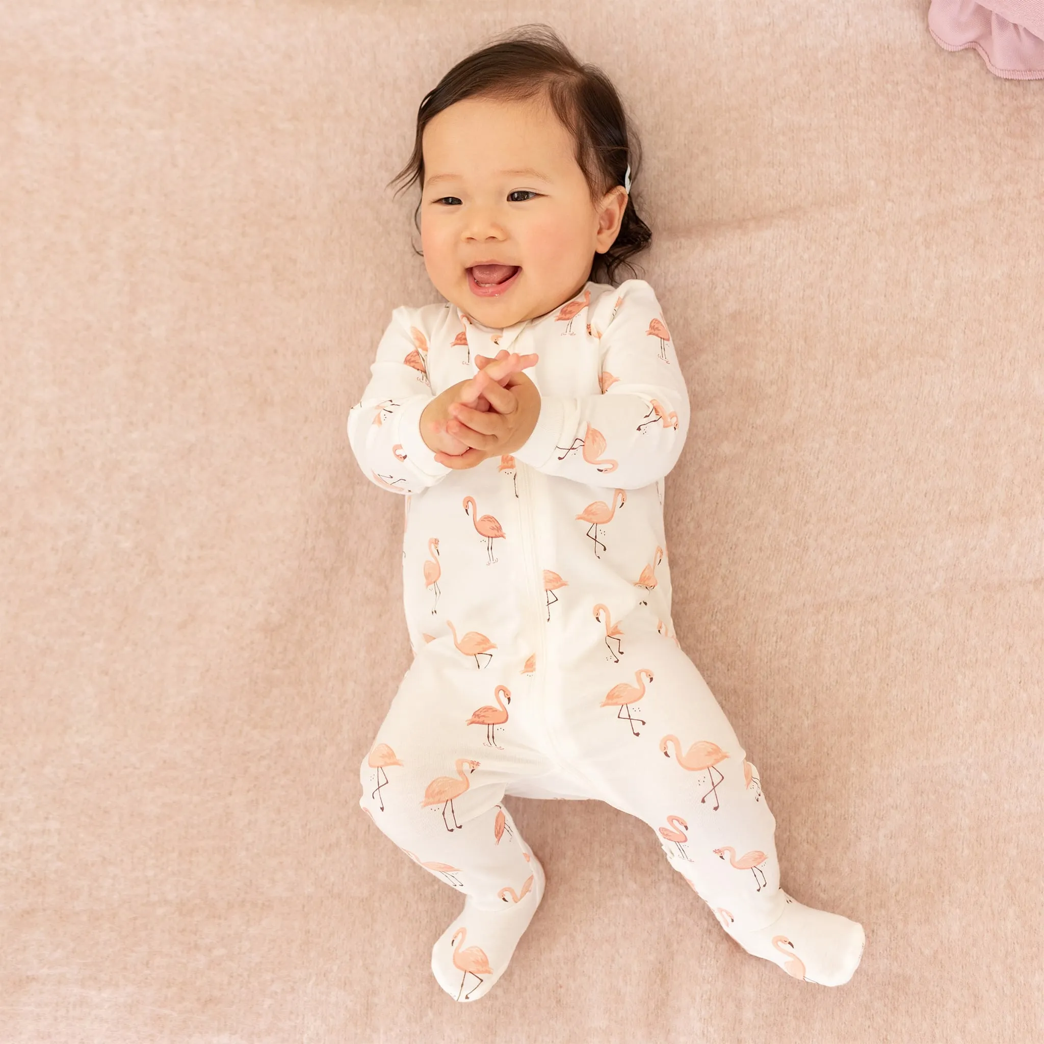 Firsts par Petit Lem Pyjama Flamant 0-12mois