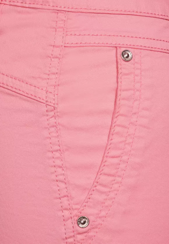 Casual Fit Bermuda - soft coral
