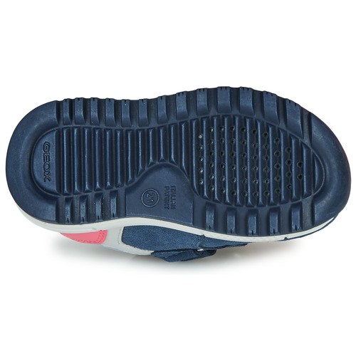 Geox - B ALBEN GIRL - Bleu / Rose