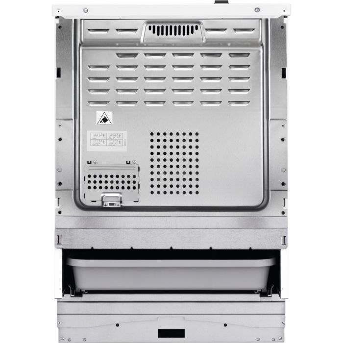 AEG Standherd mit Induktions-Kochfeld CIB6642BBW Weiß