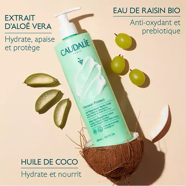 Loção Reparadora Pós-Sol Caudalie Vinosun Protect 400 ml