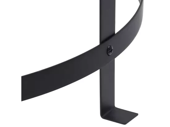 Foyer extérieur avec gril en acier inoxydable 76 cm