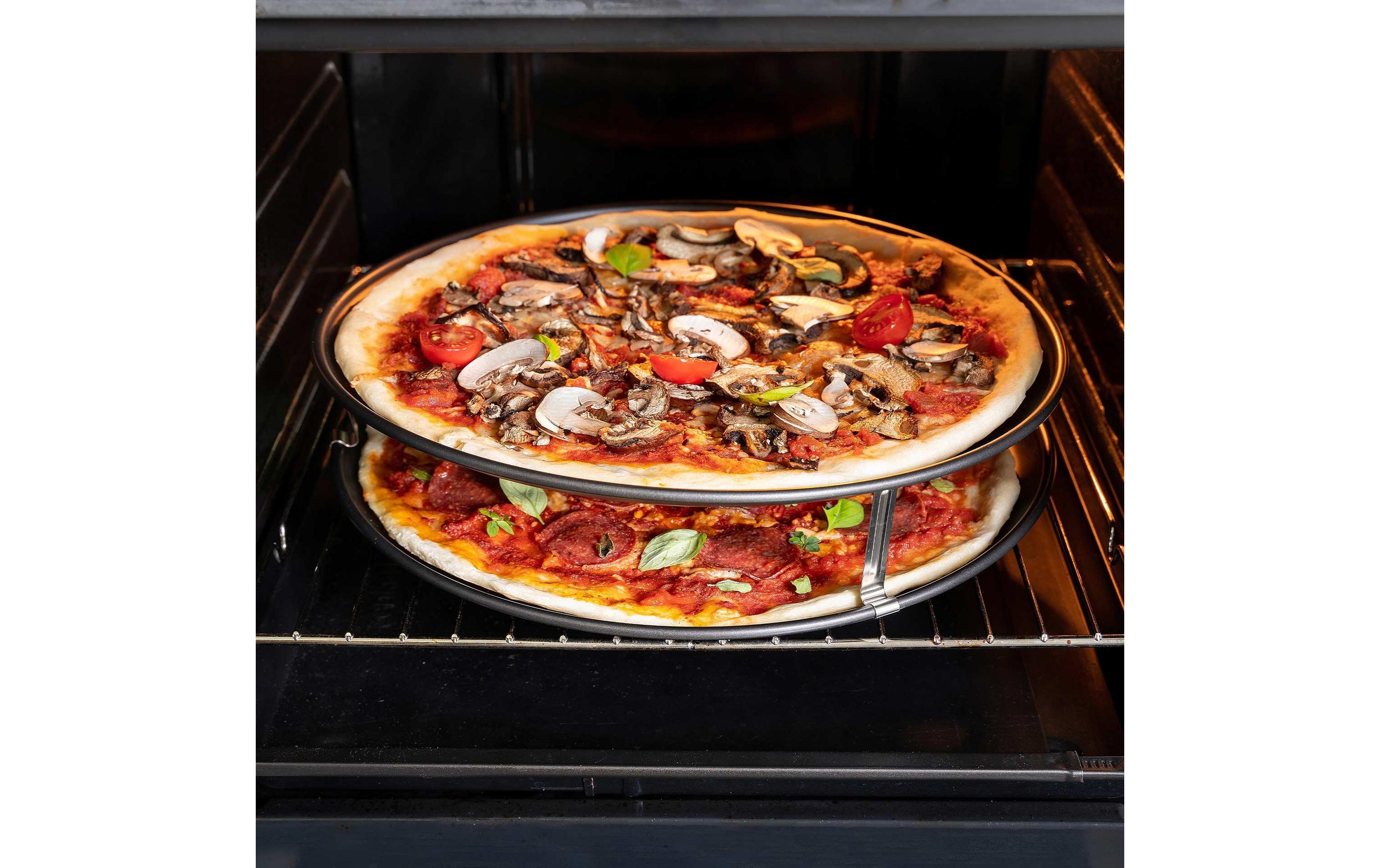 Pizzablech Special – Countries Ø 32 cm, 3-teiligPizzablech-Set mit Pizzaroller