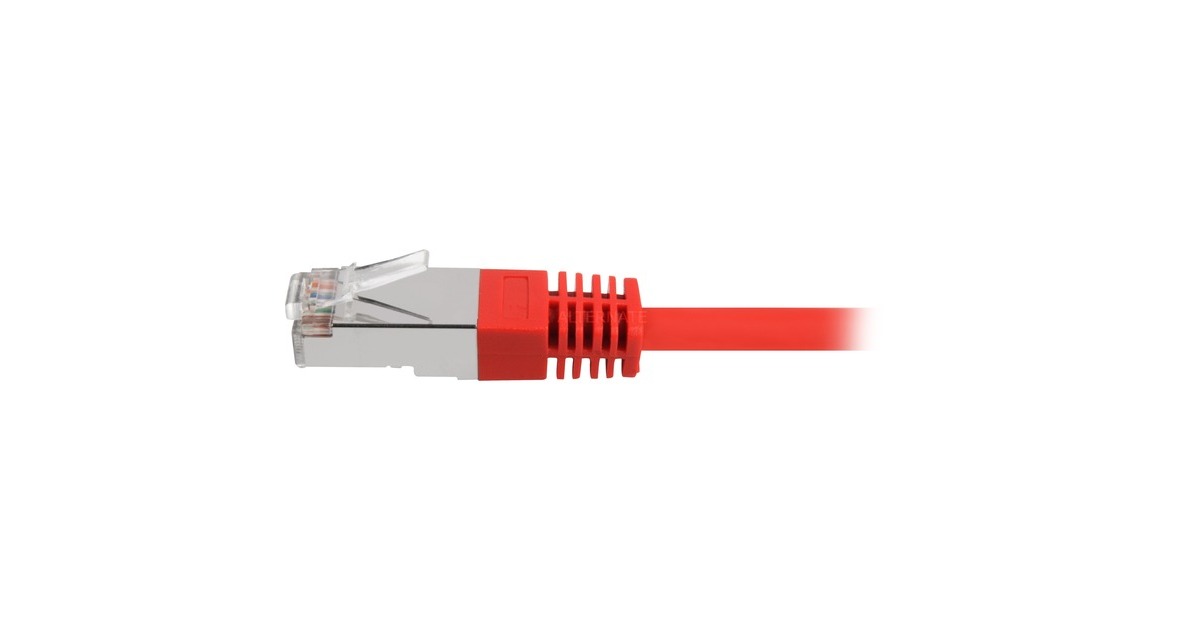 SharkoonPatchkabel RJ45 Cat.5e S/FTP 5m  (Rood)