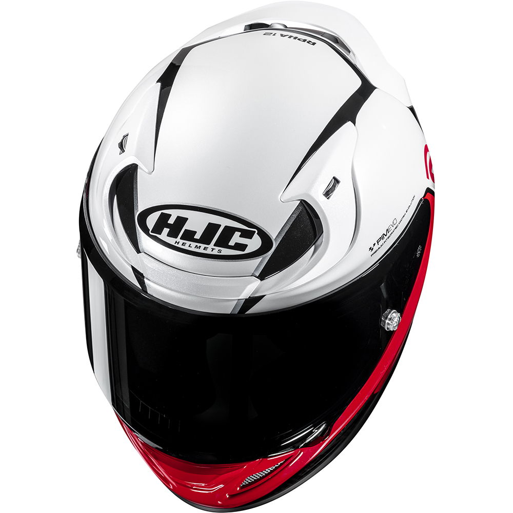 HJC - Casque RPHA 12 Kos MC1 / Blanc / Rouge