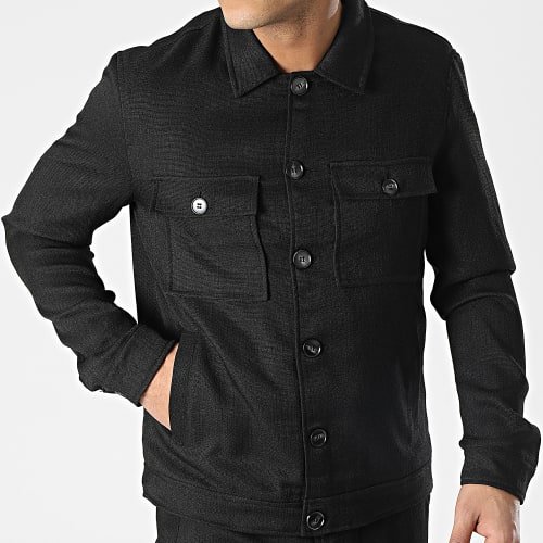 Ensemble Veste Et Pantalon Chino Noir
