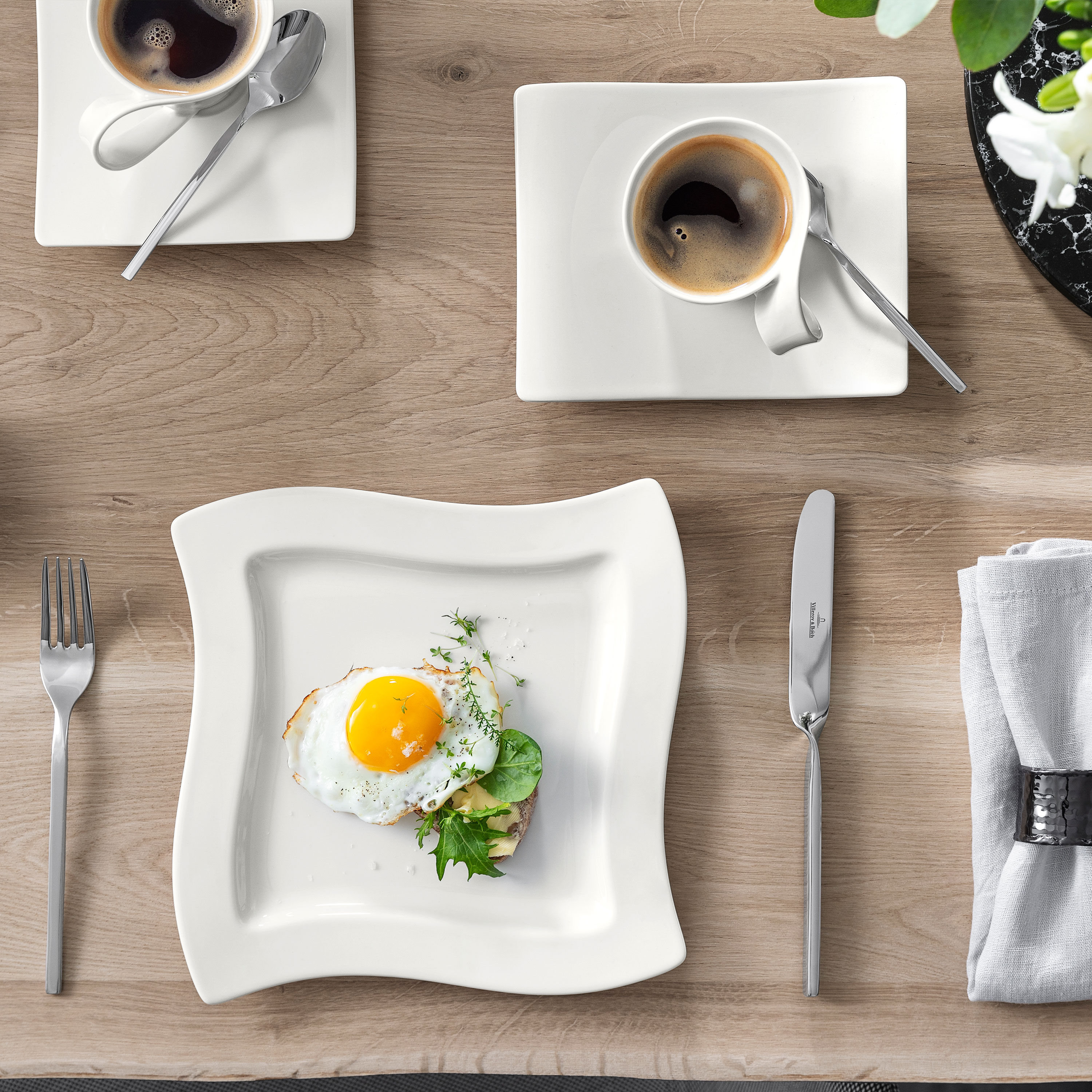 NewWave Starter set White, Premium Porcelain
