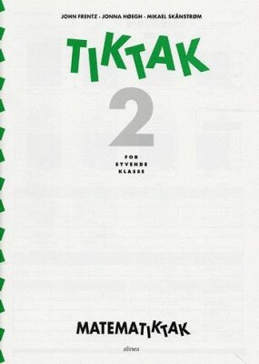 Matematik-Tak 7.Kl. Tik-Tak 2 - Jonna Høegh - Bog