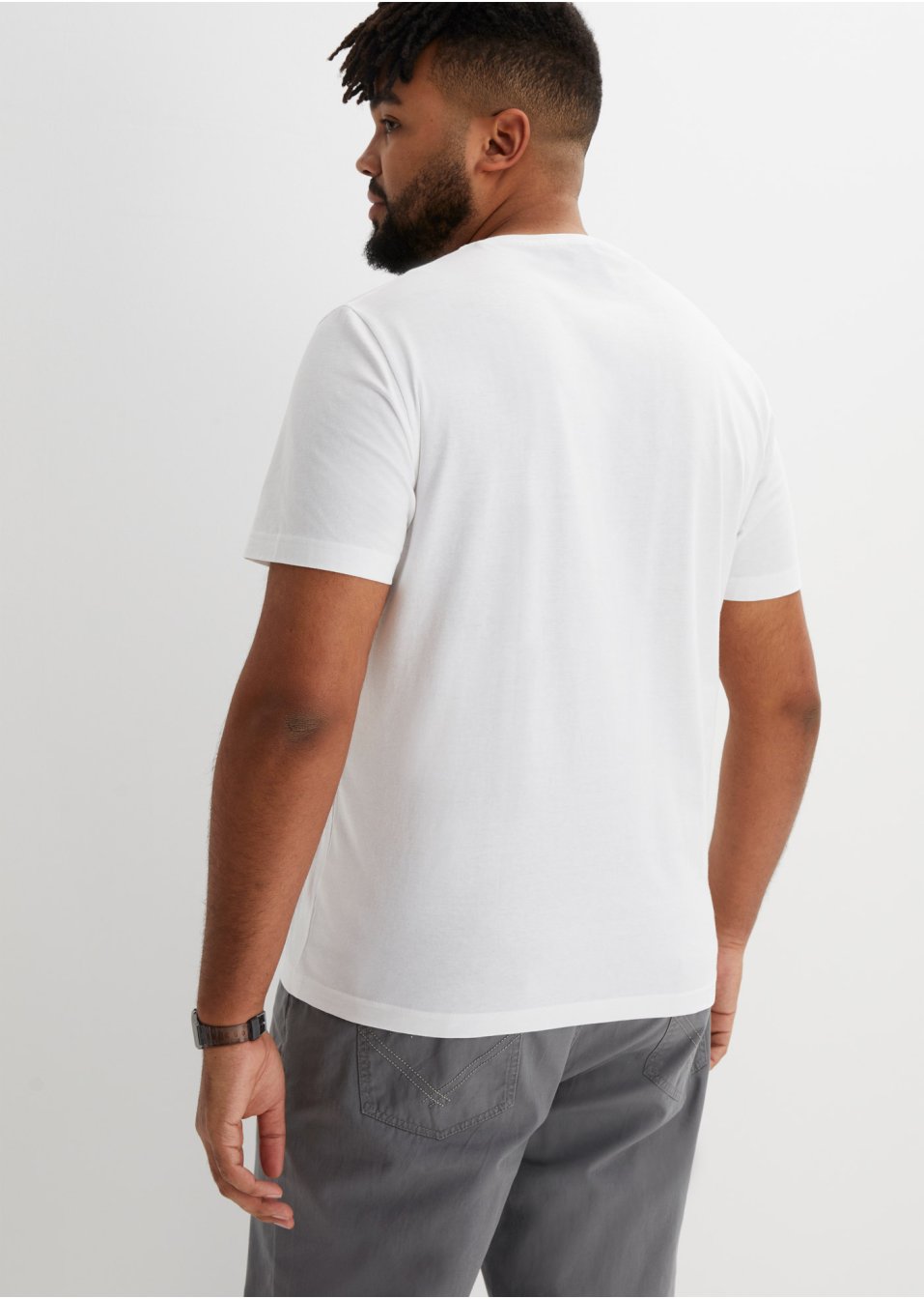Lot de 3 T-shirts col V