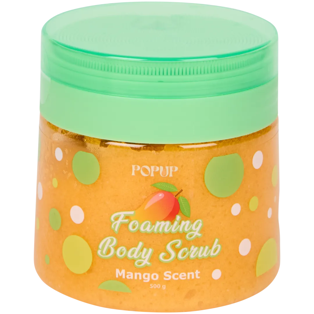 Gommage pour le corps avec éponge exfoliante